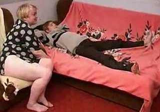 Mãe fala filho a foder