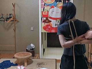 Ultraman New Girl Shanshan Bindung Challenge (Bestrafung)