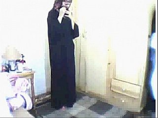 Arab girl obsecration then masturbating