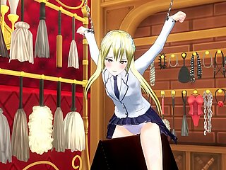 well-proportioned Japanese hentai anime, young brand-new deflower, spanking, peeing, creampie ASMR