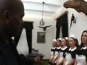 French Jail-bait Gangbang