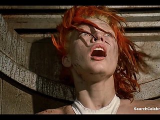 Milla Jovovich - Burnish apply Fifth Face