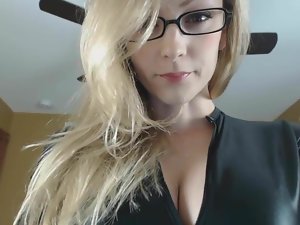 لامعة المطاط catsuit JOI CEI