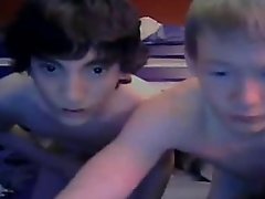 Jovens Hung câmara Twinks