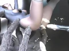 2 Krabbler ficken लड़की