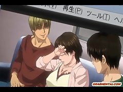 Große Brüste japanischen Hentai mom hot gangbanged