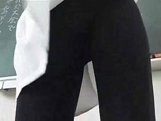 Um preceptor XXX com Panty stokings