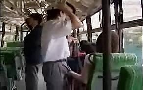 BUSでのファックムービーマスターベーション