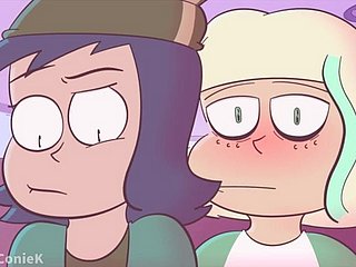 Jackie x Janna en el sexo autobús.